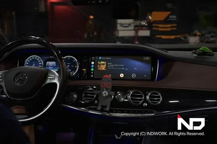 2015 벤츠 W222 S350 NTG5 무선 카플레이 & 안드로이드 오토 업그레이드 (SCB-NTG5) / 서울 구로구 구로동