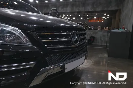 벤츠 2015 ML-Class  순정시스템 훼손없는 카플레이 시공 / 서울 구로구 구로동