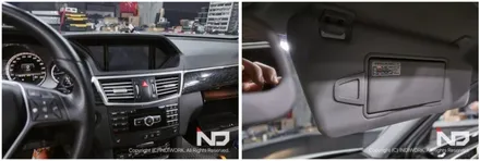 2013년식 벤츠 W212 E클래스  NTG4500 모니터 블랙아웃 교체 수리 및 안드로이드오토 설치 ! / 서울 구로구 구로동
