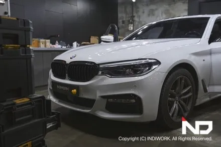 BMW  G30 ID6 , 안드로이드 오토 사용하기 , 잘~ / 서울 구로구 구로동
