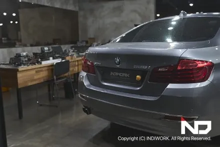 2015년식 BMW F10 NBT 순정조작방식 카플레이&안드로이드오토 빌드업 / 서울 구로구 구로동