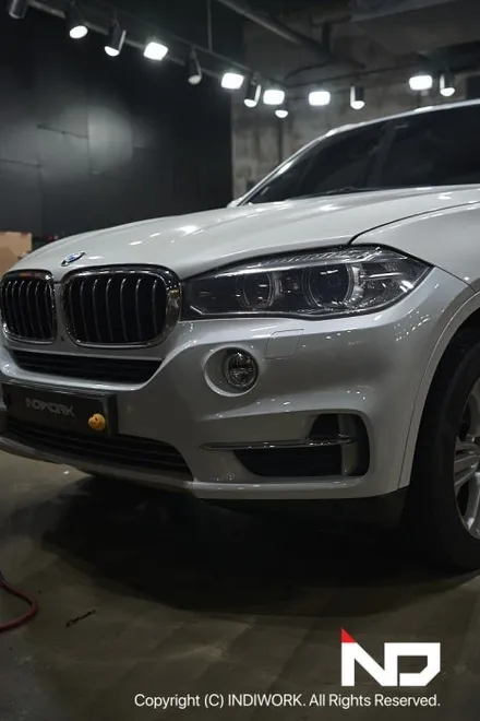 BMW X5 (F15) 에 터치 카플레이&안드로이드오토  모니터 빌드업 ! / 서울 구로구 구로동