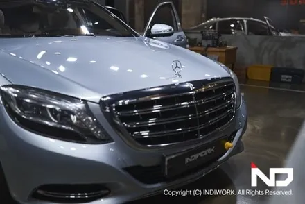벤츠 W222 마이바흐 S600 에 카플레이&안드로이드오토 빌드 업 ! / 서울 구로구 구로동