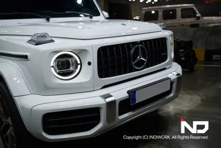 벤츠 G63AMG에 카링킷프로 터치 연동 By 에어터치I/F & 풀커버 정전식 터치패널 / 서울 구로구 구로동