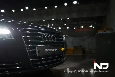 2010년 아우디 A8 4.2TDI 3G MMI 시스템에  \