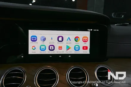 벤츠 E클래스 W213에서 순정모니터를 안드로이드로 사용 차량용 CAR PC M2C-200A-PLUS / 서울 구로구 구로동