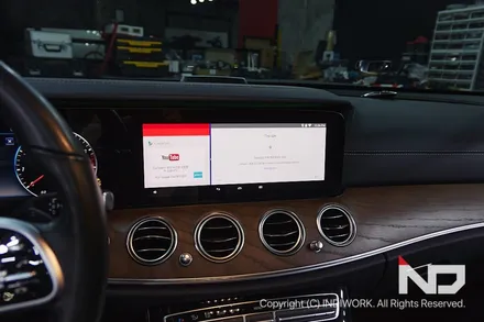 벤츠 E클래스 W213에서 순정모니터를 안드로이드로 사용 차량용 CAR PC M2C-200A-PLUS / 서울 구로구 구로동