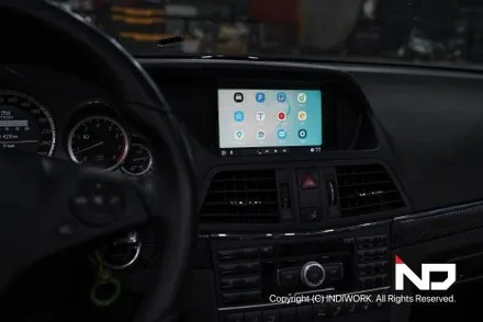 2011년 벤츠E350 카브리올레 A207 , 순정 스톼일~  무선 카플레이&안드로이드오토 빌드 업 ! / 서울 구로구 구로동