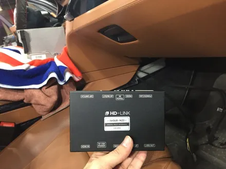 BMW740i ,  HDMI 인터페이스 + APCAST  무선 고화질 미러링 시공 / 서울 구로구 구로동