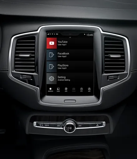 볼보 XC90  인터페이스 일체형 안드로이드 시스템 A-LINK-V-Sensus / 서울 구로구 구로동