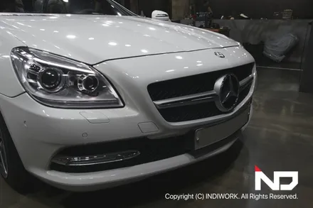 2012 벤츠 SLK 컨버터블 NTG4.5 아이폰 카플레이 시공 / 서울 구로구 구로동