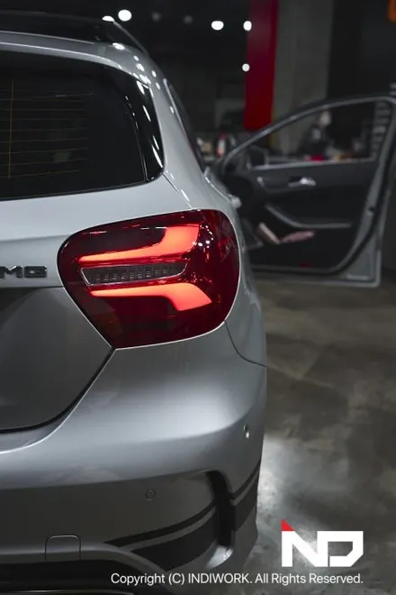 벤츠 A45AMG 차량에 에어터치&정전터치패널 시공 For working with 카링킷프로2 / 서울 구로구 구로동