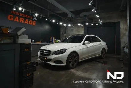 벤츠E300 (W212)  아이머큐리 셋탑 네비게이션  탈거 후 무선 카플레이&안드로이드 오토 GO GO ! / 서울 구로구 구로동