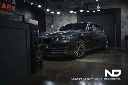 플래그십 BMW750Li  무선 카플레이& 무선 안드로이드 오토,    정전 방식의 터치 컨트롤 !! / 서울 구로구 구로동