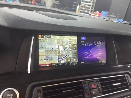 BMW 전용 일체형 셋탑 네비게이션 솔루션 N-LINK2-BMW & 가이아 HUD 연동 / 서울 구로구 구로동