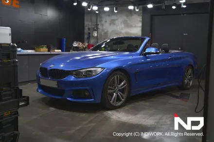 2016 BMW F33 428i 컨버터블 애플카플레이 빌드업 SCB-NBT / 서울 구로구 구로동