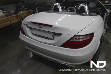 2012 벤츠 SLK 컨버터블 NTG4.5 아이폰 카플레이 시공 / 서울 구로구 구로동