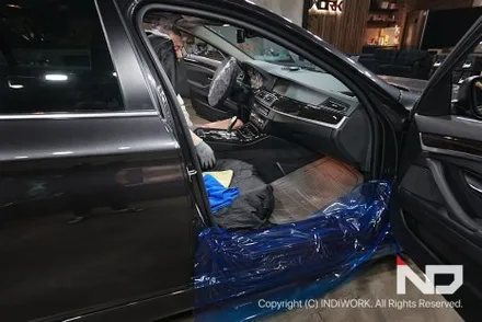 BMW520D(F10) 순정 내비게이션 포기 ,애플 카플레이 겟 !  안드로이드 오토 겟! / 서울 구로구 구로동
