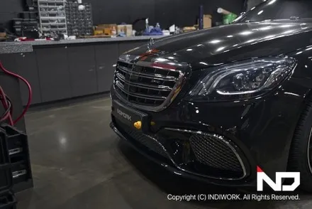 메르세데스 벤츠 S63AMG BITURBO 4MATIC  애플카플레이 빌드업 ! / 서울 구로구 구로동