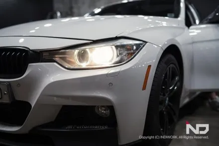 BMW3시리즈 (F30) 10.2인치 터치 카플레이&안드로이드오토 모니터 빌드 UP!! / 서울 구로구 구로동