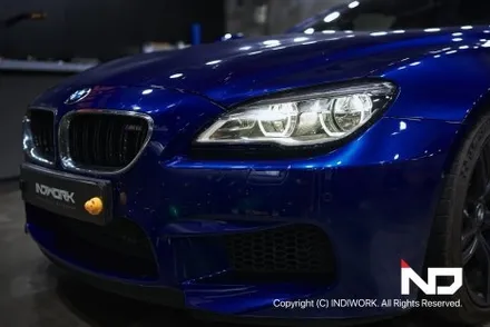 BMW M6 (F13) EVO ID5 버전에 무선 안드로이드 오토 & 무선 카플레이  지대로 설치 , 지대로 사용  ! / 서울 구로구 구로동