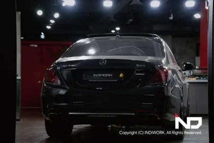 벤츠W222전기형 S63AMG , 무선 카플레이&안드로이드오토  + 재방사 안테나 시공 ! / 서울 구로구 구로동