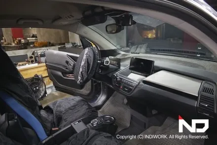 순수 전기차 BMW  i3  애플 카플레이 & 안드로이드오토 + 후방카메라 까지 빌드 업 ! / 서울 구로구 구로동