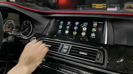 2015 BMW5 F10 안드로이드 셋탑 M2C-100IW 역시 정전식 멀티치 패널 적용 ! / 서울 구로구 구로동