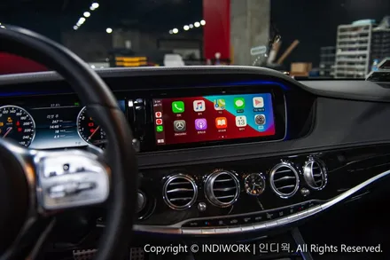 벤츠 2015년 S클래스(W222) IOS14 애플카플레이 빌드업 !! / 서울 구로구 구로동