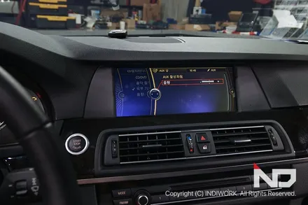 BMW520D(F10) 순정 내비게이션 포기 ,애플 카플레이 겟 !  안드로이드 오토 겟! / 서울 구로구 구로동