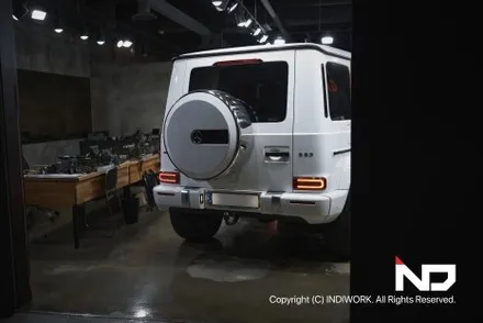 벤츠 G63AMG에 카링킷프로 터치 연동 By 에어터치I/F & 풀커버 정전식 터치패널 / 서울 구로구 구로동