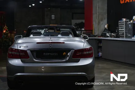 2011년 벤츠E350 카브리올레 A207 , 순정 스톼일~  무선 카플레이&안드로이드오토 빌드 업 ! / 서울 구로구 구로동
