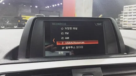 대세는 안드로이드 !   BMW 118D EVO6  A-LINK and 6.5inch 정전식터치패널&AUX 생성 by USB-AUX / 서울 구로구 구로동