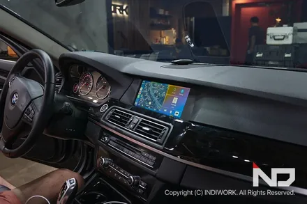 BMW520D(F10) 순정 내비게이션 포기 ,애플 카플레이 겟 !  안드로이드 오토 겟! / 서울 구로구 구로동