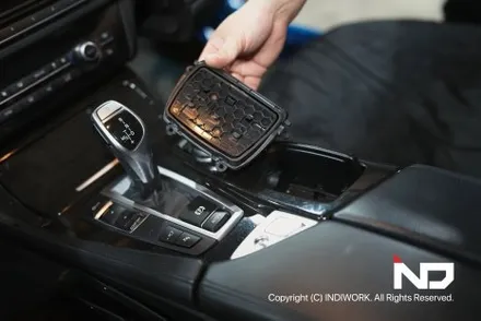 2014년 BMW528i (F10)  무선 안드로이드오토 & 무선 카플레이 설치 / 서울 구로구 구로동