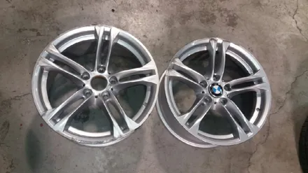 Bmw 520d 18인치 순정휠 복원 / 청주시 서원구