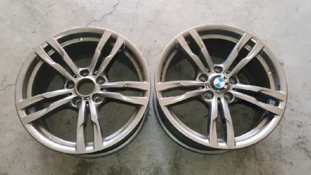 Bmw320i 순정휠 복원 / 청주시 서원구