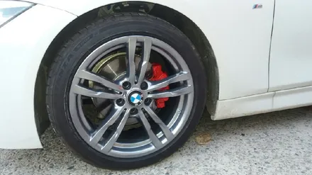 Bmw320i 순정휠 복원 / 청주시 서원구