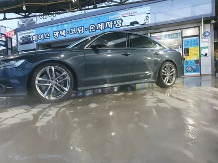 아우디 A6 19인치 순정휠 -> 그레이메탈 휠복원진행 청주휠복원, 청주휠수리, 청주명품휠복원, 청주명품휠수리, 휠매니져, 휠매니저 / 청주시 서원구