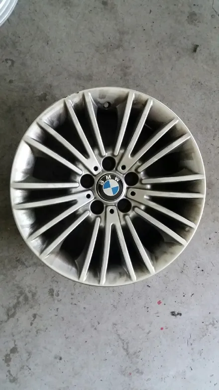 BMW520d 17인치 순정휠 복원 / 청주시 서원구