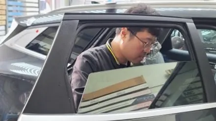 스포티지 썬팅 + 파인뷰 LXQ500 + 50시간 보조배터리 장착 / 하남 풍산동