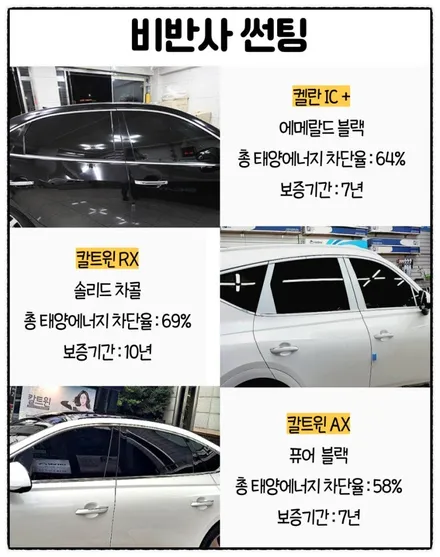 구리 썬팅 2022 gv70 어울리는 윈도 틴팅 / 하남 풍산동