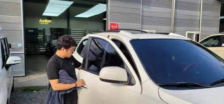 구형 싼타페 재썬팅으로 알아보는 자동차 재썬팅 받는 이유 / 하남 풍산동