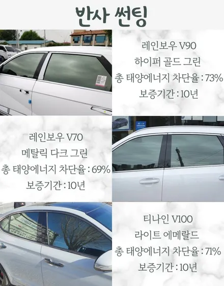 남양주 썬팅 투싼 3m CIR 썬팅 넘사벽! / 하남 풍산동