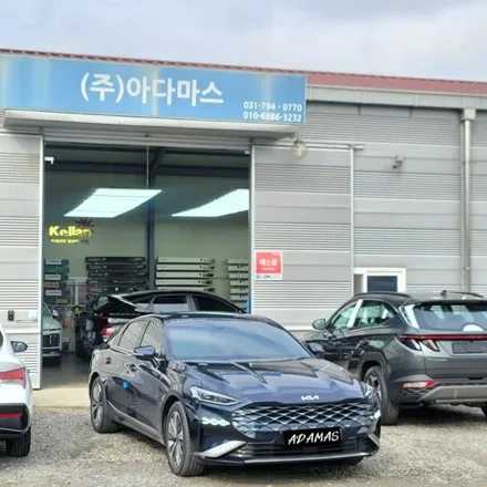 기아 K8 윈도 틴팅 레인보우 V90 농도 및 색감 확인 / 하남 풍산동