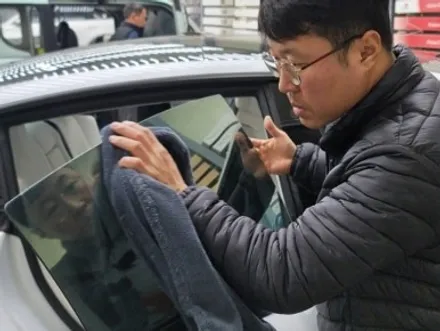 테슬라 모델 Y 썬팅 경험 많은 곳에서 재썬팅 받은 후기~ / 하남 풍산동