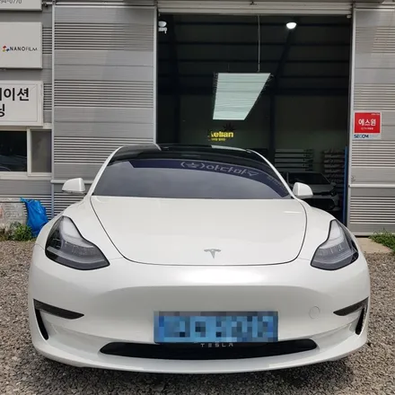 테슬라 모델3 신차검수 진행 후 남양주 썬팅 시공 후기 / 하남 풍산동