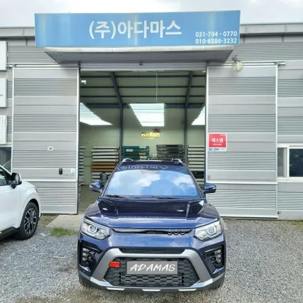 티볼리 에어 신형 출고 후 블락포디 스카이블루 썬팅 / 하남 풍산동