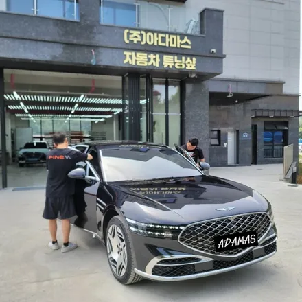 남양주 신차패키지 G90 후퍼옵틱 클래식 + 유리막 코팅 + PPF로 골랐어요! / 하남 풍산동