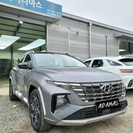 N라인 투싼 썬팅 정석대로 틴팅 시공 / 하남 풍산동